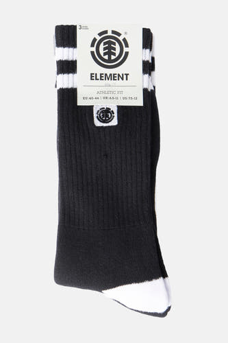 Meerkleurige sokken van ELEMENT, met gestreept patroon en een sportieve pasvorm.