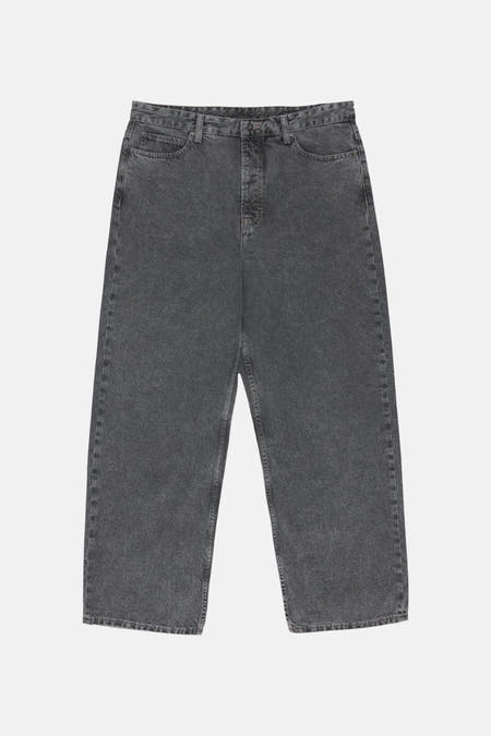 BIG 5 DENIM - mid grey denim
