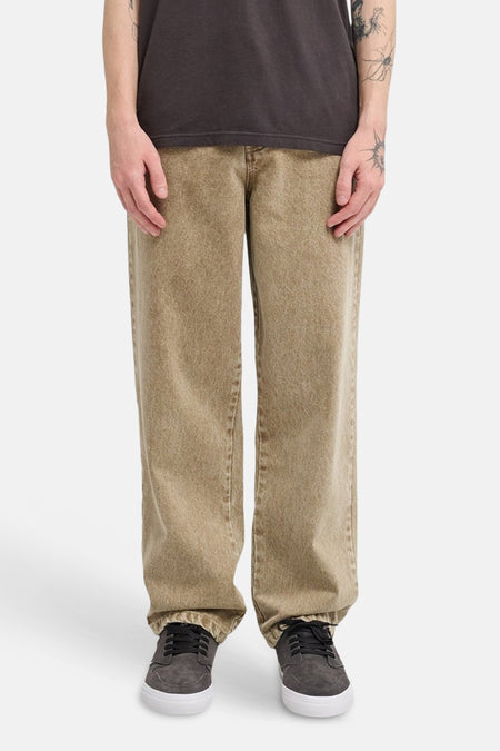 Colored jeans - beige