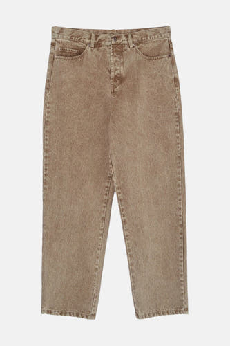 Colored jeans - beige