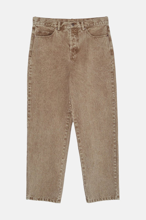 Colored jeans - beige