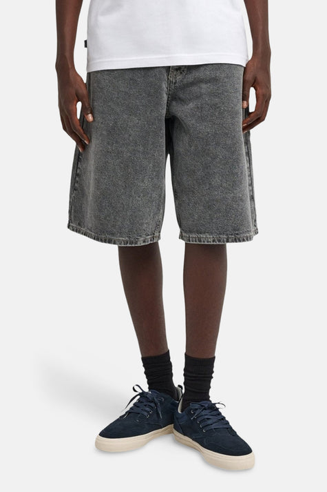 Short - mid grey denim