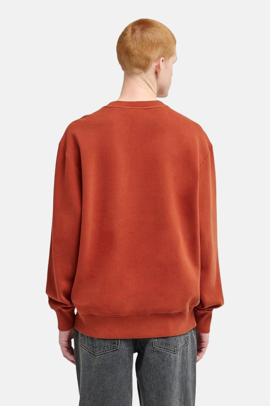 Sweater O-hals - oranje