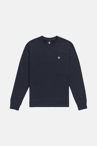 Gilet bleu avec col rond d'ELEMENT, avec un petit logo sur la poitrine.