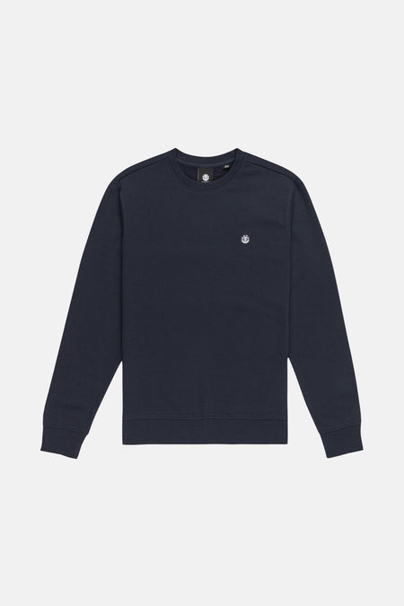 Sweater met ronde hals blauw - ELEMENT