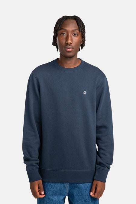Sweater met ronde hals blauw - ELEMENT