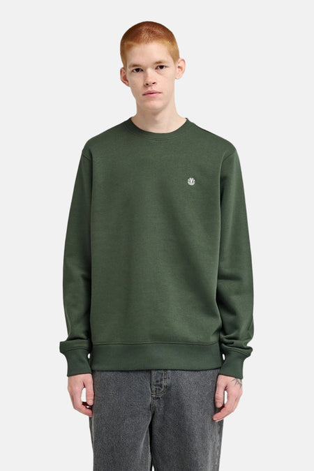 Sweater met ronde hals groen - ELEMENT