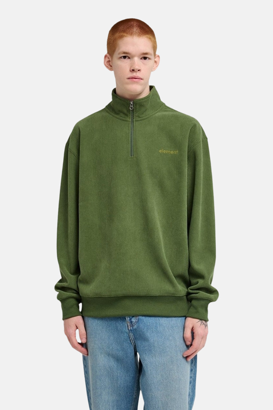 Sweater met rolkraag - groen