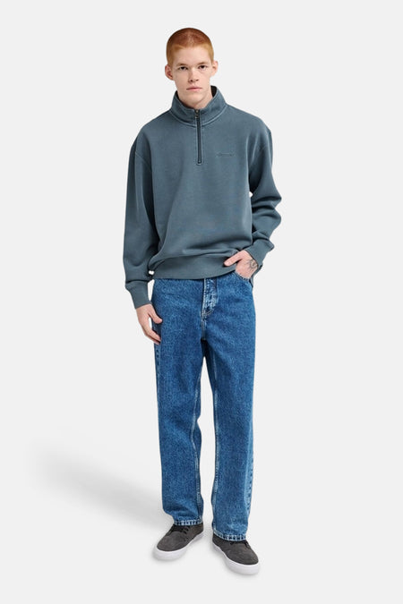 Sweater met rolkraag - blauw