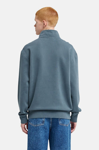 Sweater met rolkraag - blauw