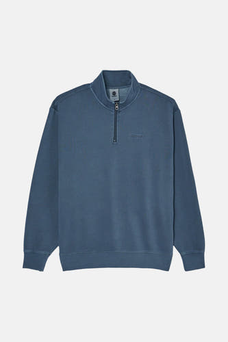 Sweater met rolkraag - blauw