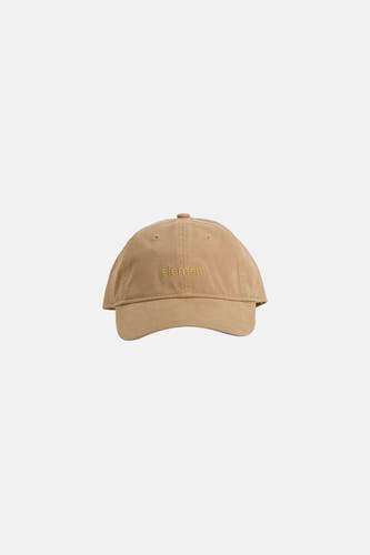 Beige pet van ELEMENT, met geborduurd logo aan de voorkant.
