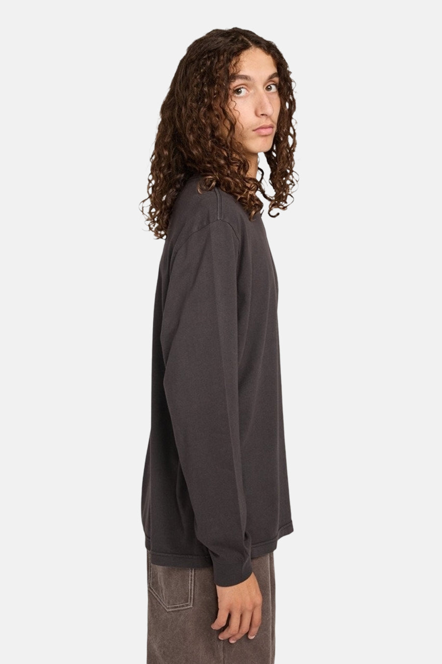 T-shirt met lange mouwen - grijs