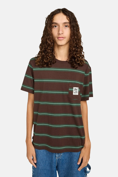 T-shirt (korte mouwen) bruin - ELEMENT