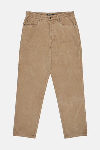 Beige broek van ELEMENT, met een subtiele corduroy textuur.