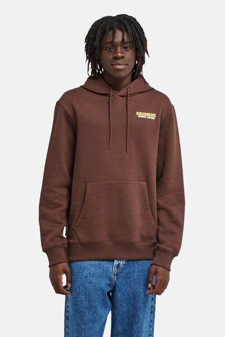 Sweater met kap - bruin