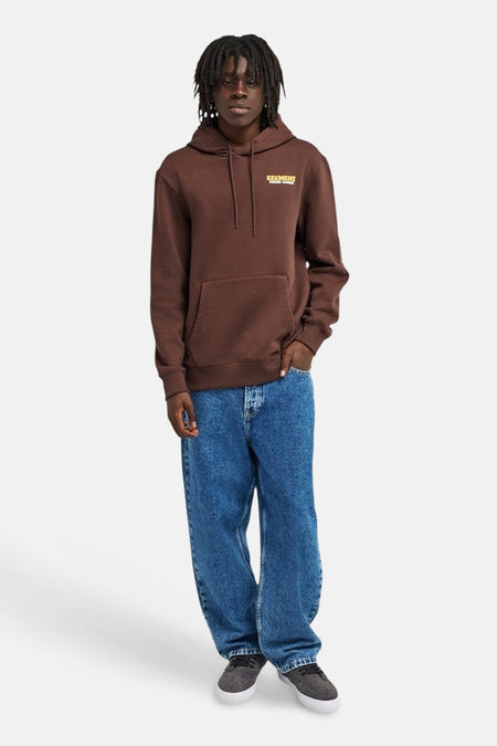 Sweater met kap - bruin