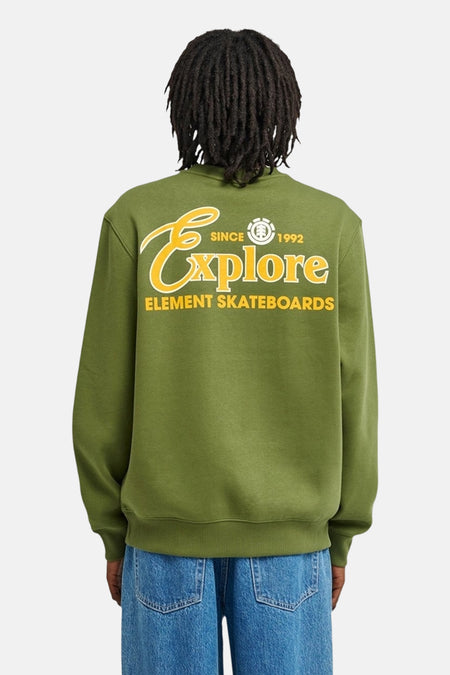 Sweater O-hals - groen