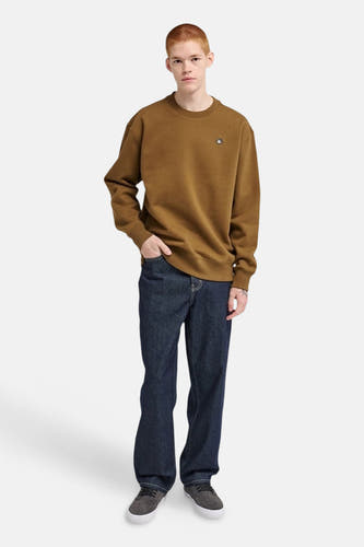 Sweater O-hals - bruin
