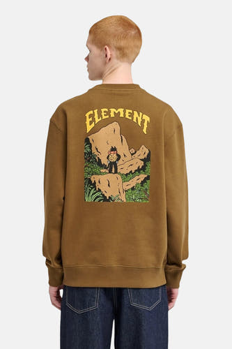 Sweater O-hals - bruin