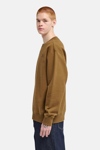 Sweater O-hals - bruin