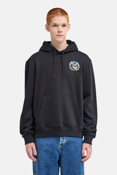 Sweater met kap - zwart