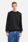 Pull met ronde hals - zwart