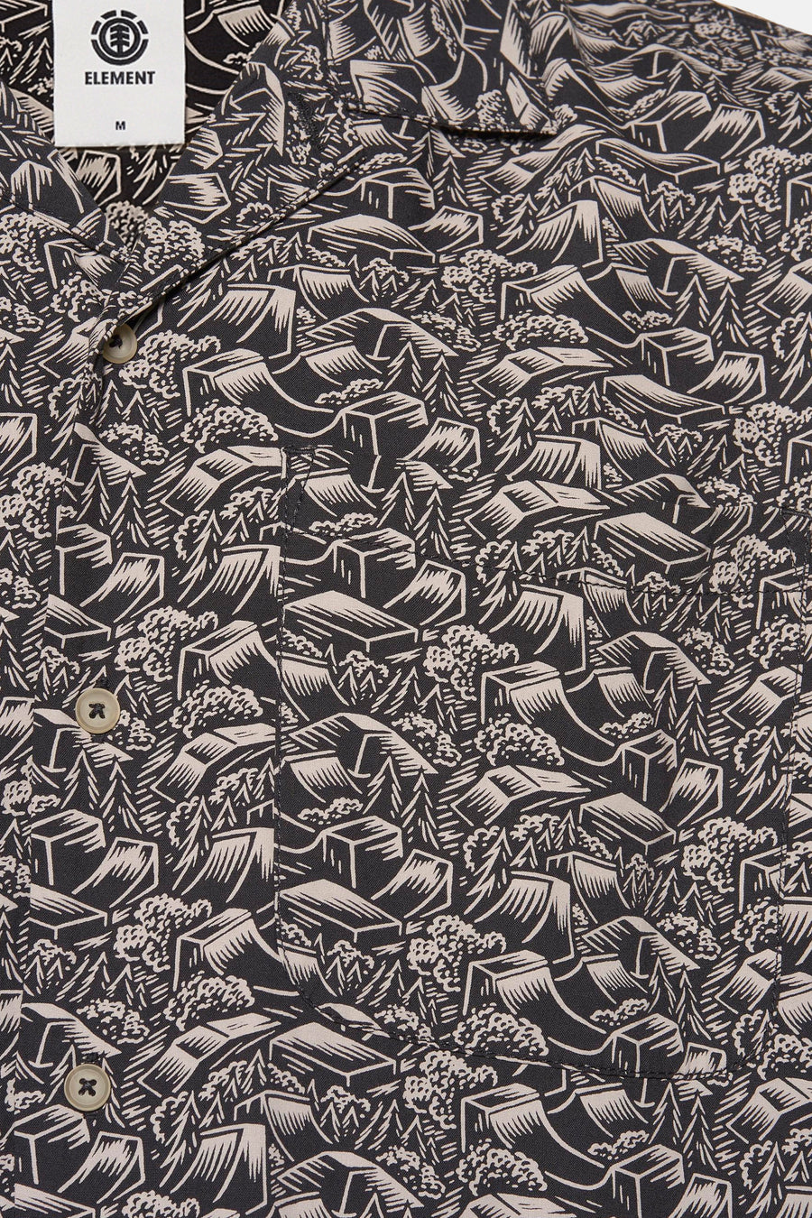 Chemise à manches courtes - Noir - ELEMENT