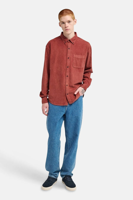 Chemise à manches longues - rouge