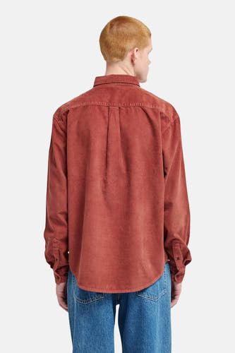 Hemd met lange mouwen - rood