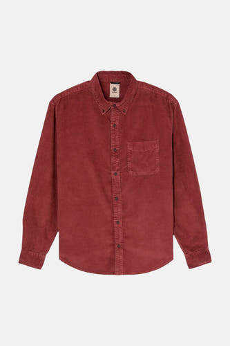 Hemd met lange mouwen - rood
