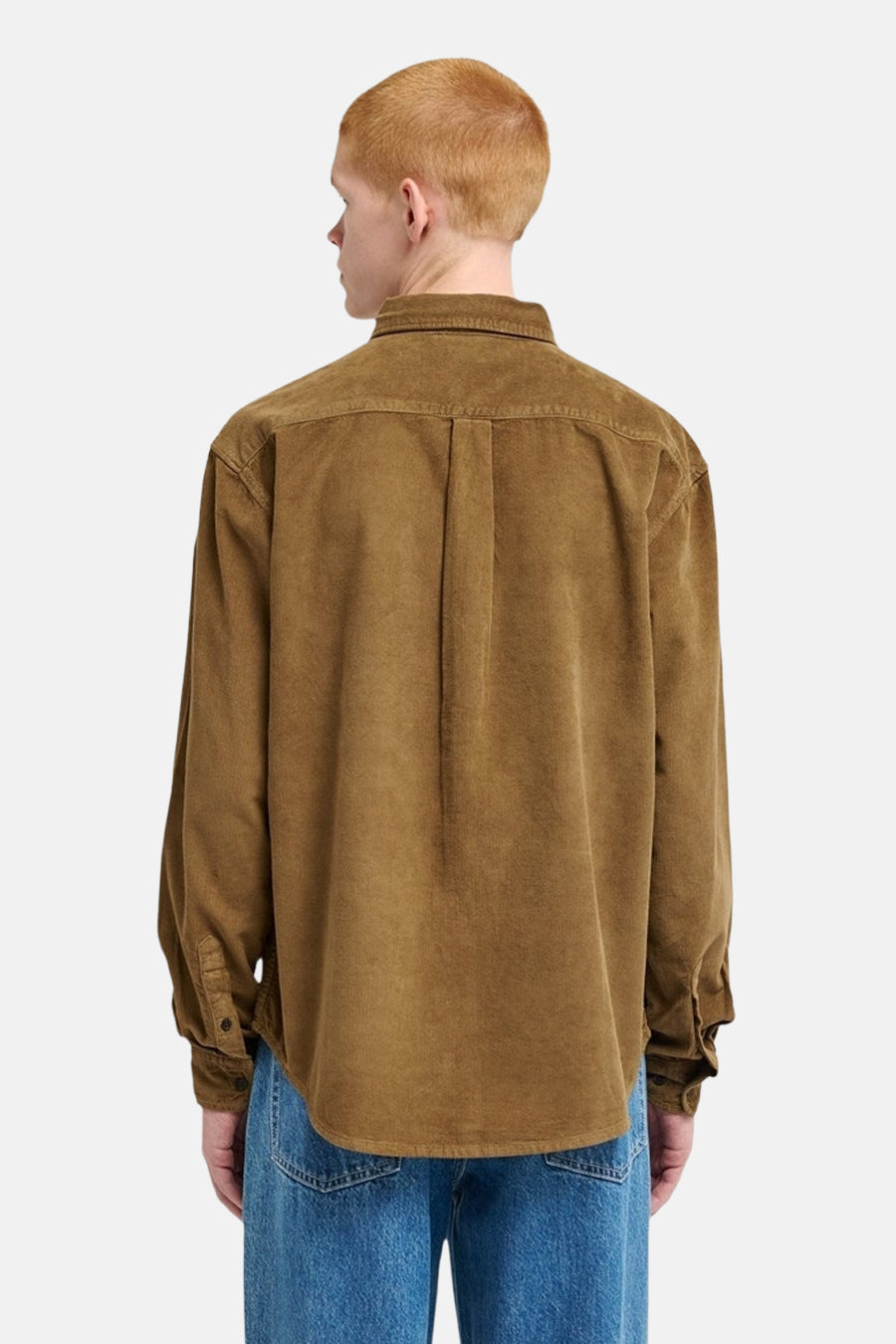 Hemd met lange mouwen - bruin