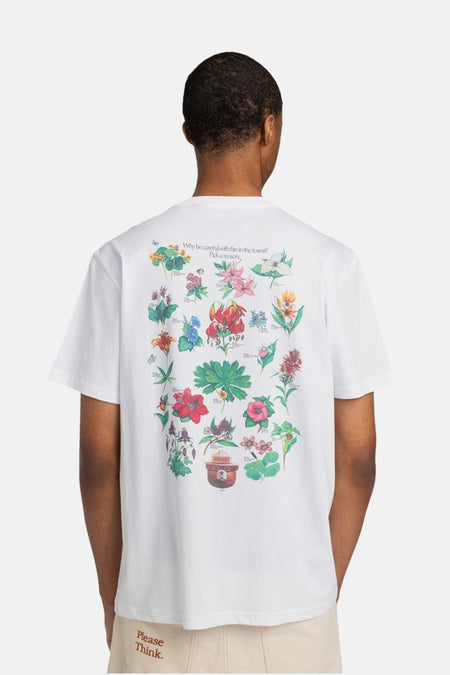 T-shirt (korte mouwen) Wit - ELEMENT