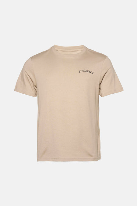 T-shirt (korte mouwen) Beige - ELEMENT
