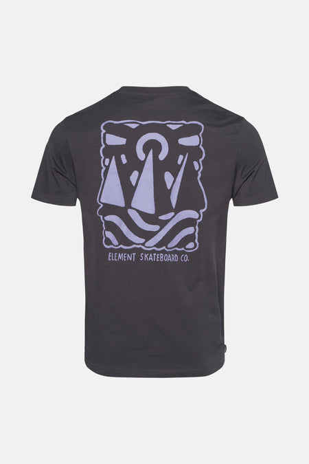 T-shirt (korte mouwen) Zwart - ELEMENT