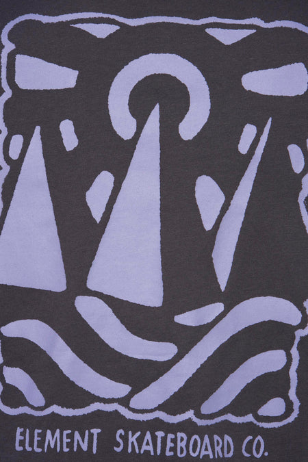 T-shirt (korte mouwen) Zwart - ELEMENT