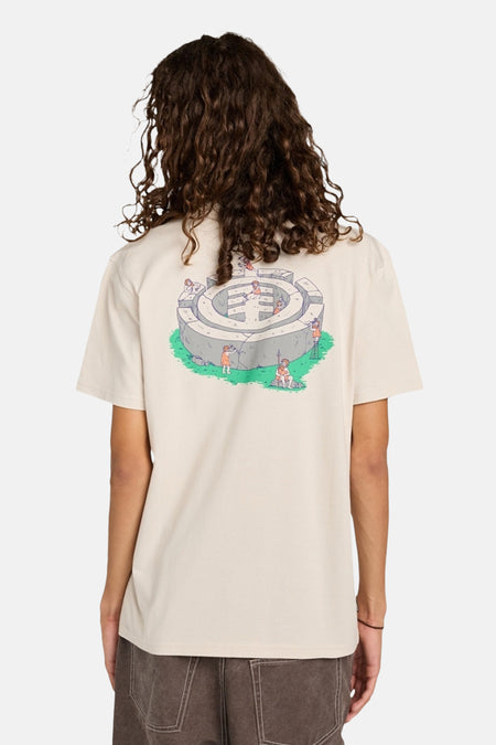 T-shirt (manches courtes) Écru - ELEMENT