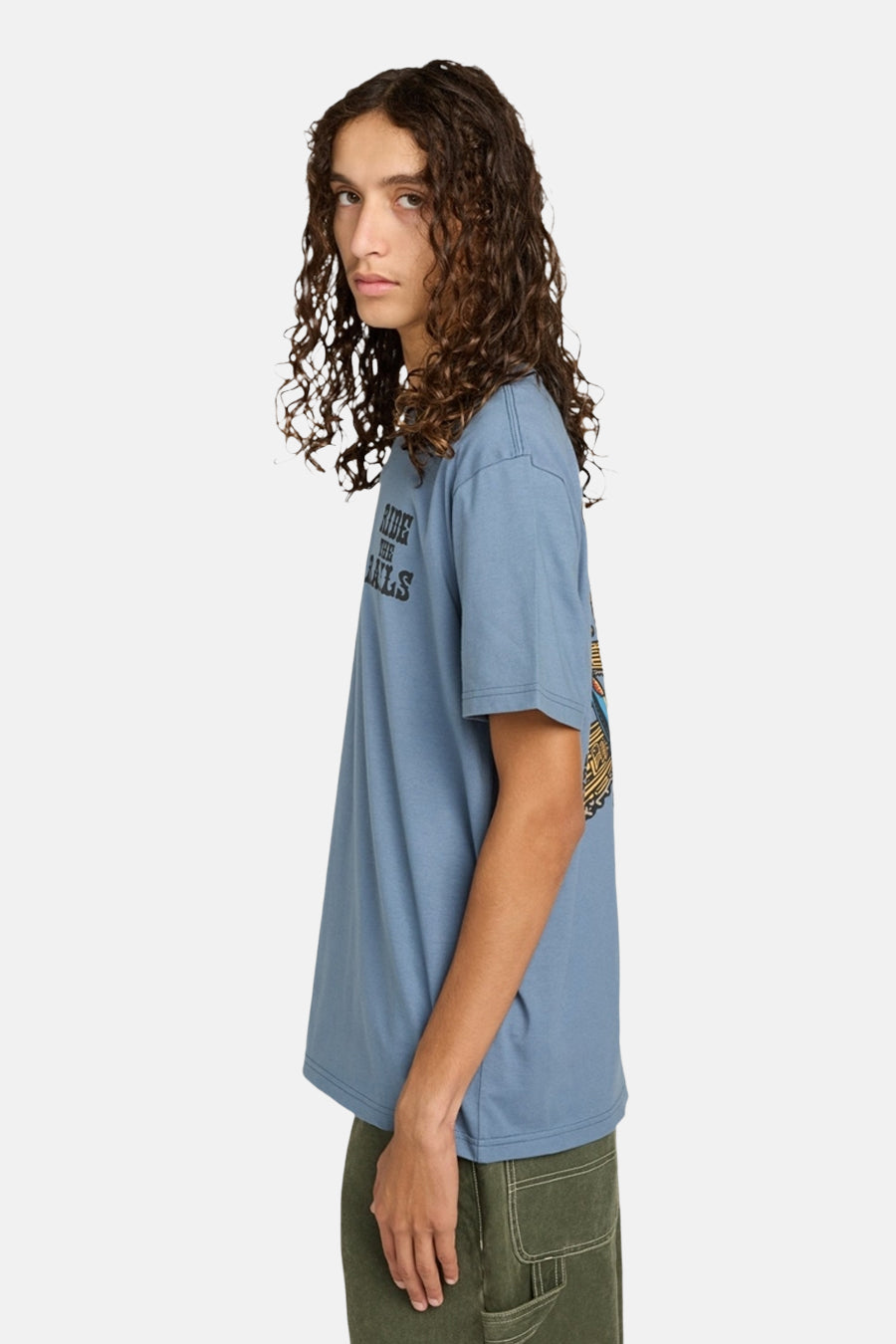 T-shirt met korte mouwen - blauw - ELEMENT