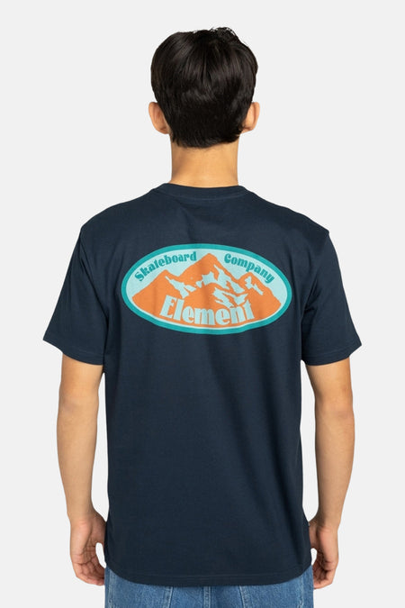 T-shirt met korte mouwen - blauw
