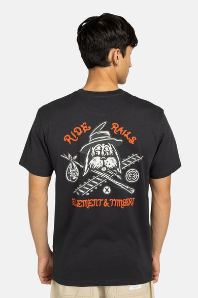 T-shirt (manches courtes) Noir - ELEMENT