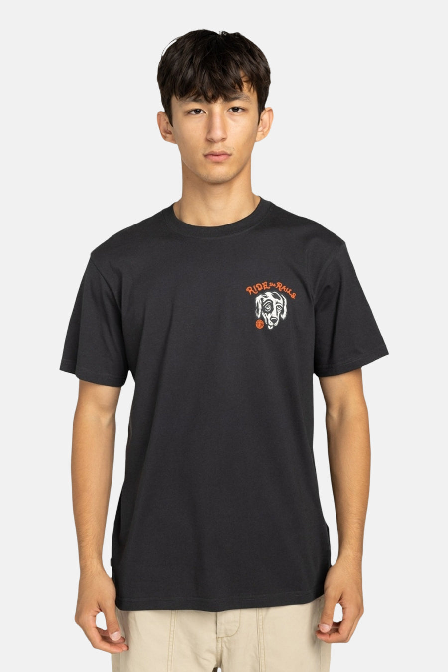 T-shirt met korte mouwen - zwart - ELEMENT