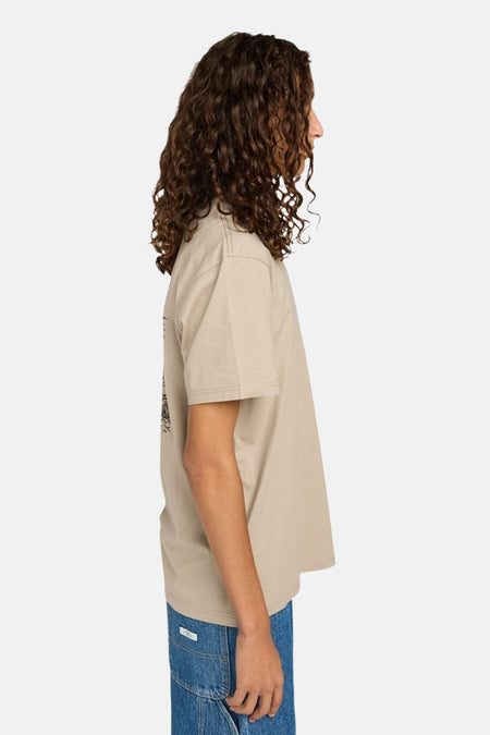 T-shirt met korte mouwen - beige