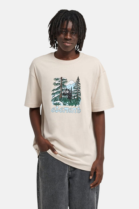 T-shirt met korte mouwen - ecru
