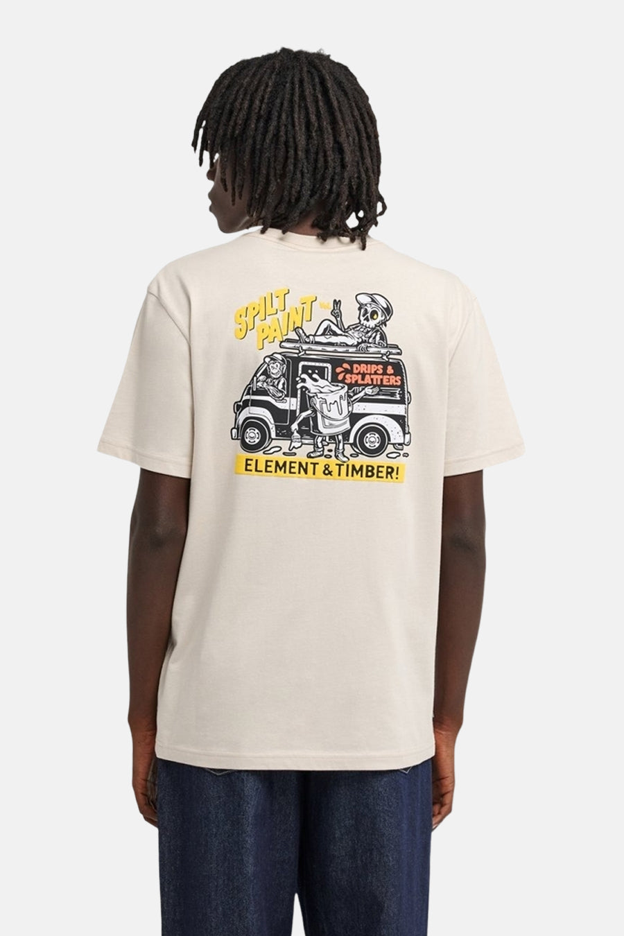 T-shirt (manches courtes) Écru - ELEMENT