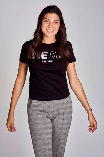 T-shirt - zwart