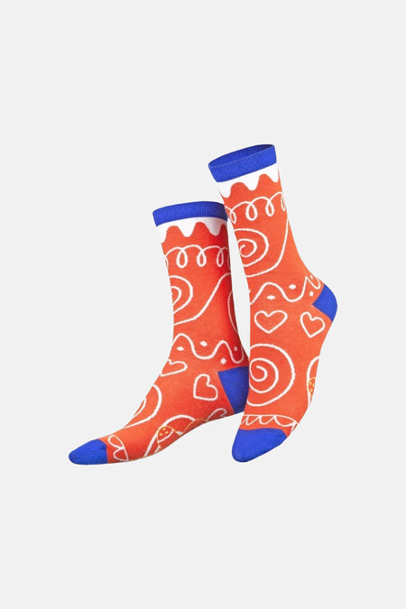 Chaussettes - brun