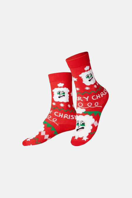 Chaussettes - rouge