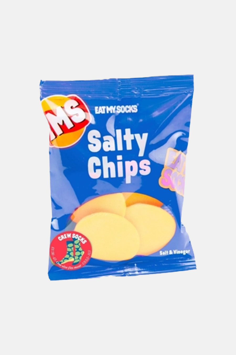 Dames acc. geschenk kous blauw - EAT MY SOCKS