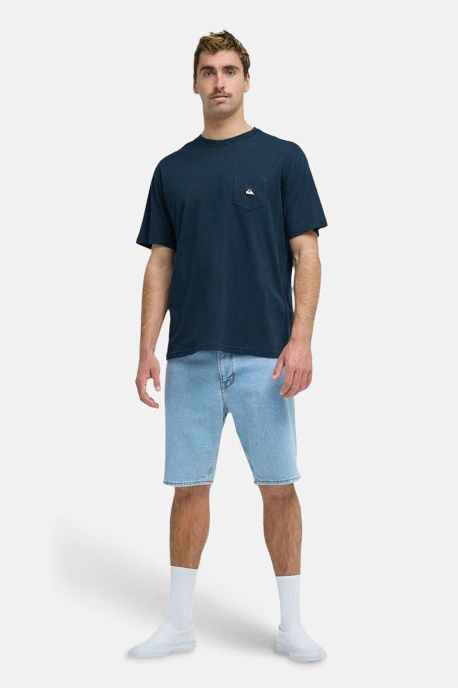 Jeansshort light blue denim - Quiksilver