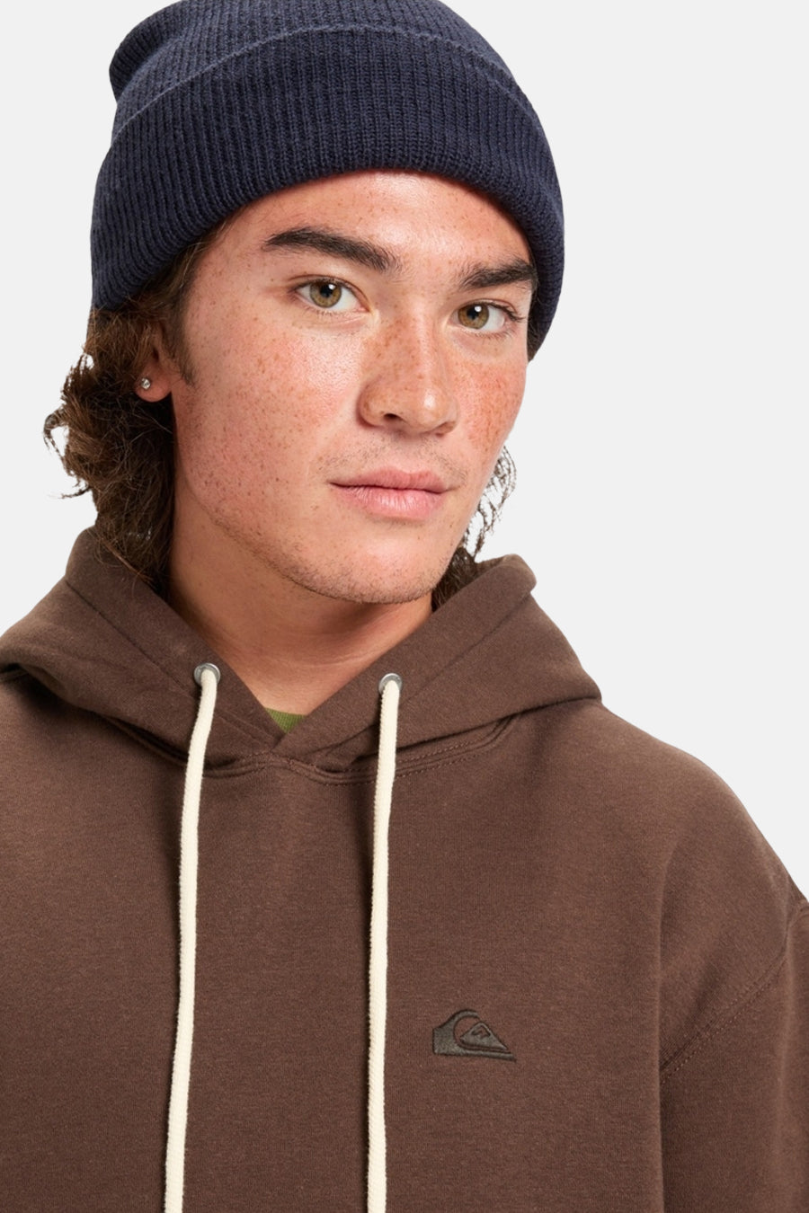 Sweater met kap bruin - Quiksilver - Quiksilver